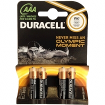 Duracell AAA Size Alkalin nce Kalem Pil 4`L			