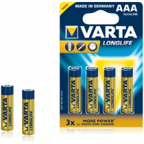 Varta Longlife AAA nce Kalem Pil Alkalin 4`l