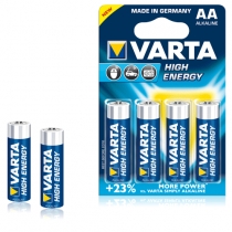 Varta High Energy AA Size Gl Alkalim Kalem Pil 4`l