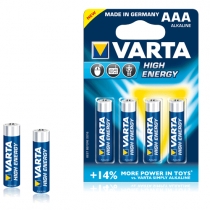 Varta High Energy AAA Size nce Kalem Pil 4`l