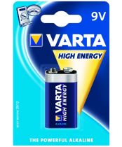 Varta High Energy 9V Gl Alkalin Pil