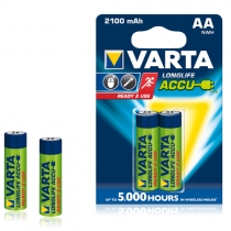 Varta 2100mAh Longlife Accu Ready 2 Use AA Kalem Pil arj Edilebilir 2`li