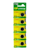 GP CR1616 Lithium Cell 5`li Blister Hafza Pili