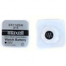 Maxell 315 SR716SW Hafza,Saat Pili