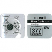 Maxell 377 SR626SW Hafza, Saat Pili