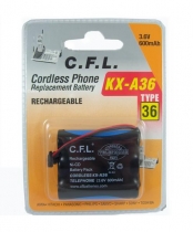 CFL 3.6V 600mAh 3l Kalem Telsiz Telefon Pili