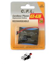 C.F.L. KX-A36 P-P508 850mAh Type 36 Telsiz Telefon Pili