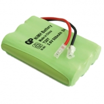 GP T207 3.6V 550 mAH Telsiz Telefon Pili Universal Soket