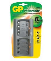 GP Mega Powerbank 8-Slot Pil arj Cihaz