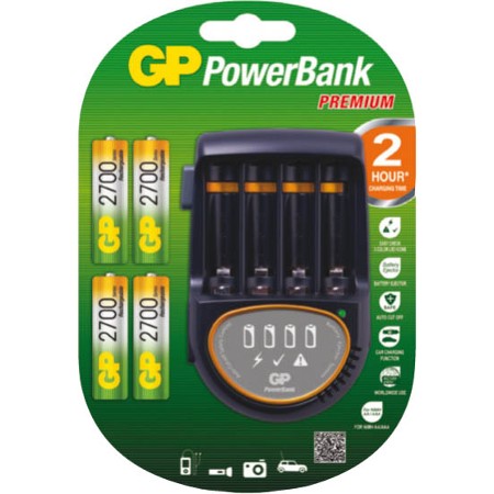 GP Powerbank GPPB50GS270-2UE4 Pil arj Cihaz GP2700 arjl AA Ka